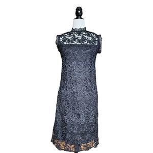 Nanette Lepore Black Lace Dress